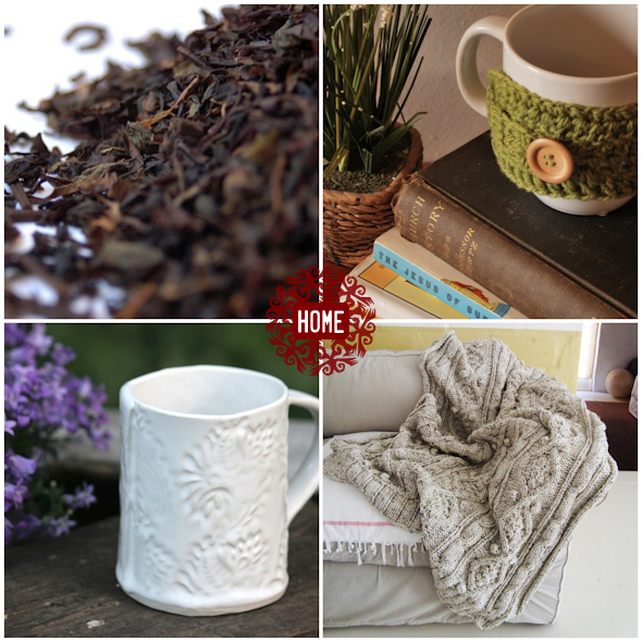 warm handmade holiday gifts - for the home